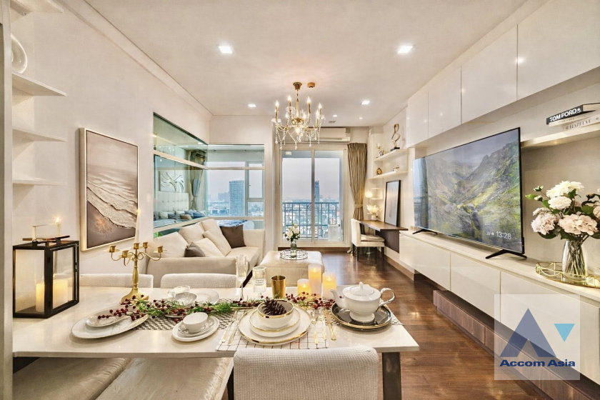 รูป 🔼🔽 AccomA 📩 Fully Furnished,Corner Unit,Newly renovated 1 BR Condominium @Ivy Thonglor (AA45546) - รูปที่ 3/14