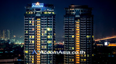 Condos for rent BTS Chong Nonsi : 🔼🔽 AccomA 📩 High-rise luxury condo with skyline view at Anantara (AA30653)