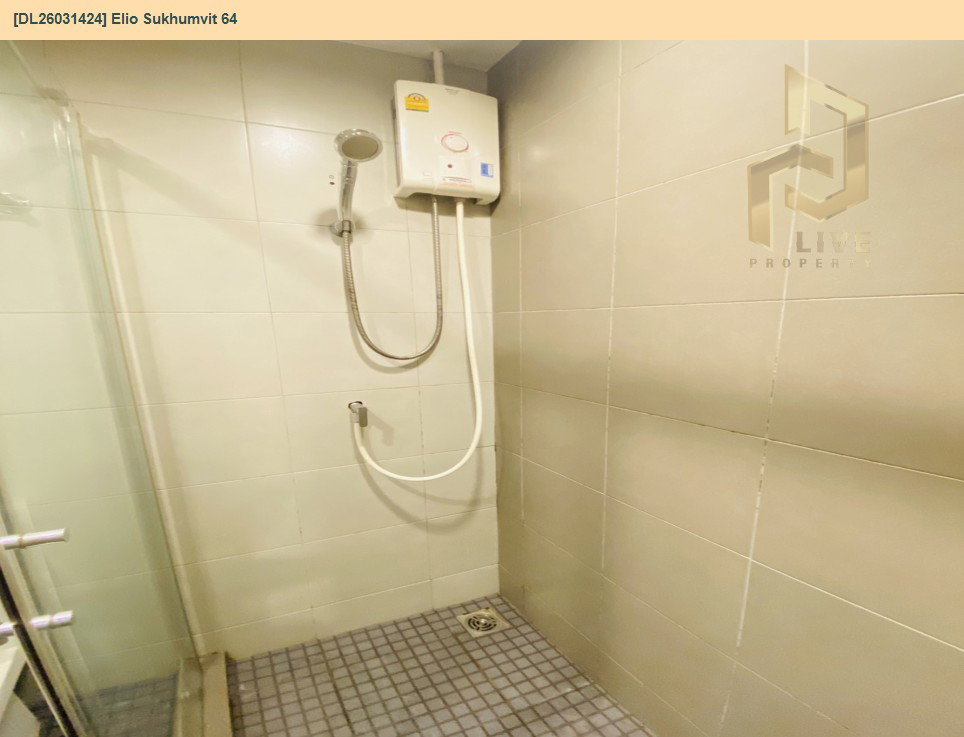 รูป DL26031424 ให้เช่าคอนโด เอลลิโอ สุขุมวิท 64 (Elio Sukhumvit 64) ใกล้ - พร้อมเข้าอยู่ โทรด่วน 0614453194 LineID @162cjixi - รูปที่ 15/16