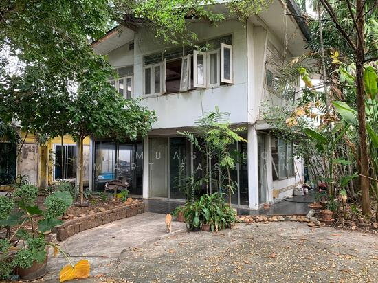 รูป เช่าบ้าน 2 ชั้น พร้อมที่ดิน สุขุมวิท ซอย 109 (สันติคาม ซ. 8) ซอยเย็นจิต หรือซอยวัดด่านสำโรง - รูปที่ 1/4