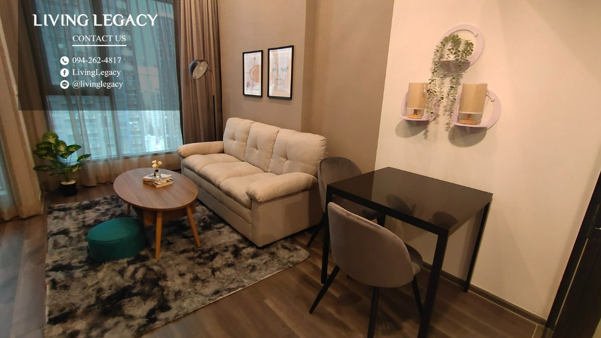 รูป TCPB86 ให้เช่าคอนโด Knightsbridge Space Rama 9 39 ตร.ม. ชั้น 21 line id : @livinglegacy - รูปที่ 10/22