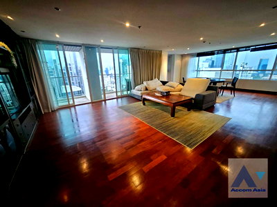 คอนโดให้เช่า : 🔼🔽 AccomA 📩 Penthouse 3 BR Condominium @Urbana Langsuan (AA44461)