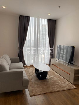 🔥60K🔥- 2 Beds 2 Baths with Bathtub High Fl. 10+ Good Location Close to BTS Phrom Phong 500 m. at Noble BE33 Condo / For Rent