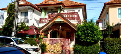 บ้านเดี่ยว กรุงเทพมหานคร :  289AGEV Mu Ban Parawi หมู่บ้านปารวีร์ ทาวน์โฮม 2 ชั้น สไตล์อบอุ่น ที่พร้อมให้คุณเป็นเจ้าของ 