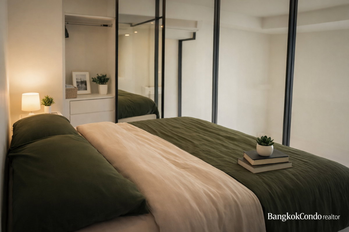 รูป 🍀🍀🍀Prime condo location 🚆ให้เช่า📌ไซมิส สุขุมวิท 48 ✨BTS อ่อนนุช(Line:@rent2022)✨พร้อมเข้าอยู่🌼A10319 - รูปที่ 2/11