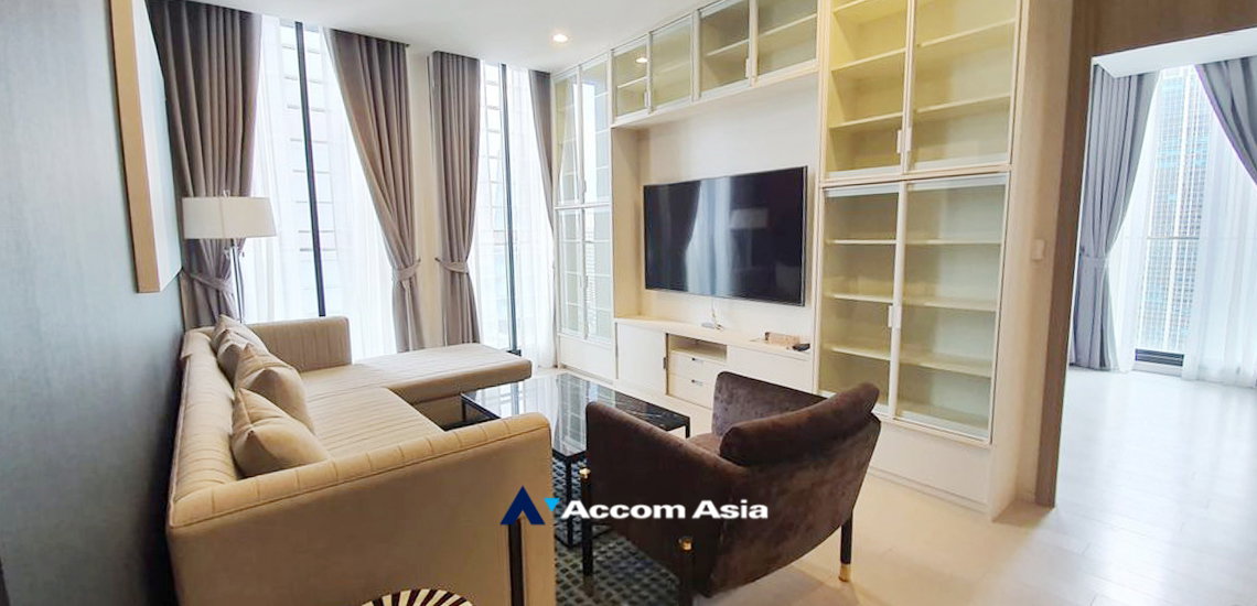 รูป 🔼🔽 AccomA 📩  2 BR Condominium @Noble Ploenchit (AA34053) - รูปที่ 1/8