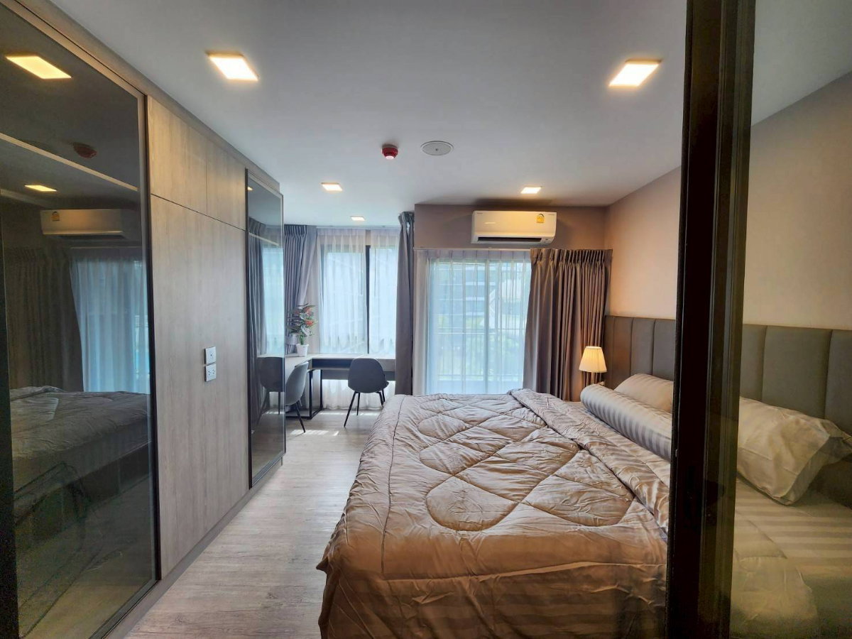 รูป 🏡 ให้เช่า Kave Ava 12,000฿💖 ✨ ตึก B ชั้น 4 วิวสระ สวยร่มรื่น - รูปที่ 4/13