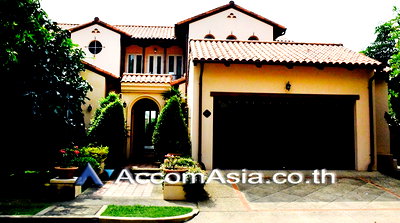 Houses for rent Bangna Commercial College : 🔼🔽 AccomA 📩 Pet friendly 4 BR House @ (AA18045)