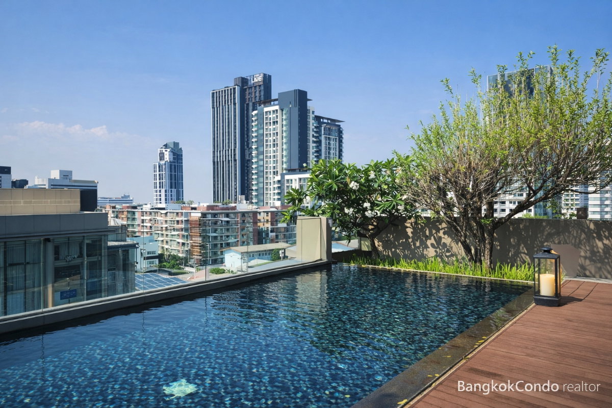 รูป 🍀🍀🍀 Prime Condo Location 🚆 ให้เช่า📌ซาริ บาย แสนสิริ✨BTS พระโขนง (Line:@rent2022)✨พร้อมเข้าอยู่🌼A10855 - รูปที่ 7/11