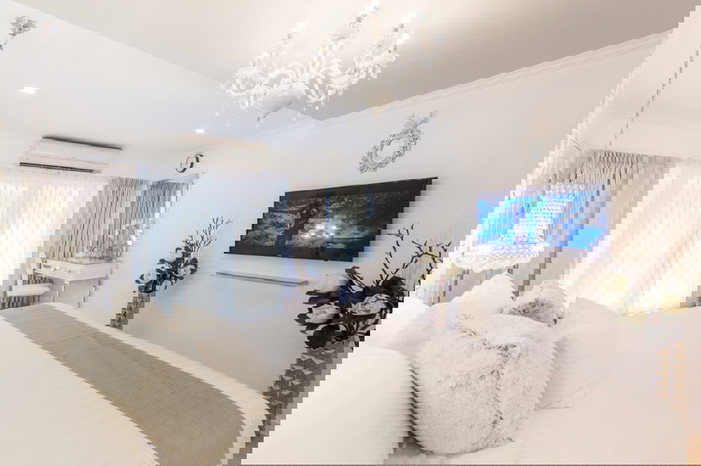 รูป 🏡✨ ให้เช่าทาวน์โฮมหรู 4 ชั้น ตกแต่งใหม่ ใกล้ Central Eastville / CDC โครงการ The Citrine @ SabaiSpace (เลียบด่วนเอกมัย–รามอินทรา) - รูปที่ 7/15