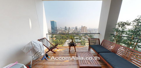 🔼🔽 AccomA 📩 Condominium with skyline view in Sathorn (AA29387)