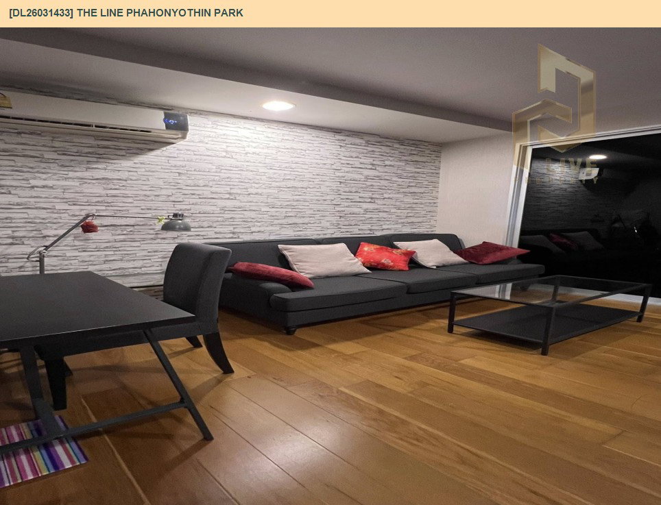 รูป DL26031433 ให้เช่าคอนโด เดอะ ไลน์ พหลโยธิน พาร์ค (THE LINE Phahonyothin Park) ใกล้ BTS ห้าแยกลาดพร้าว พร้อมเข้าอยู่ โทรด่วน 0842740999 LineID @523dslwi - รูปที่ 2/7