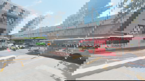 Super Deal! Ideo Mobi Phaya Thai, corner unit on the 8th floor, beautiful city view, 50 sq m, 2 bedrooms, 2 bathrooms, on the same floor as the gym! 