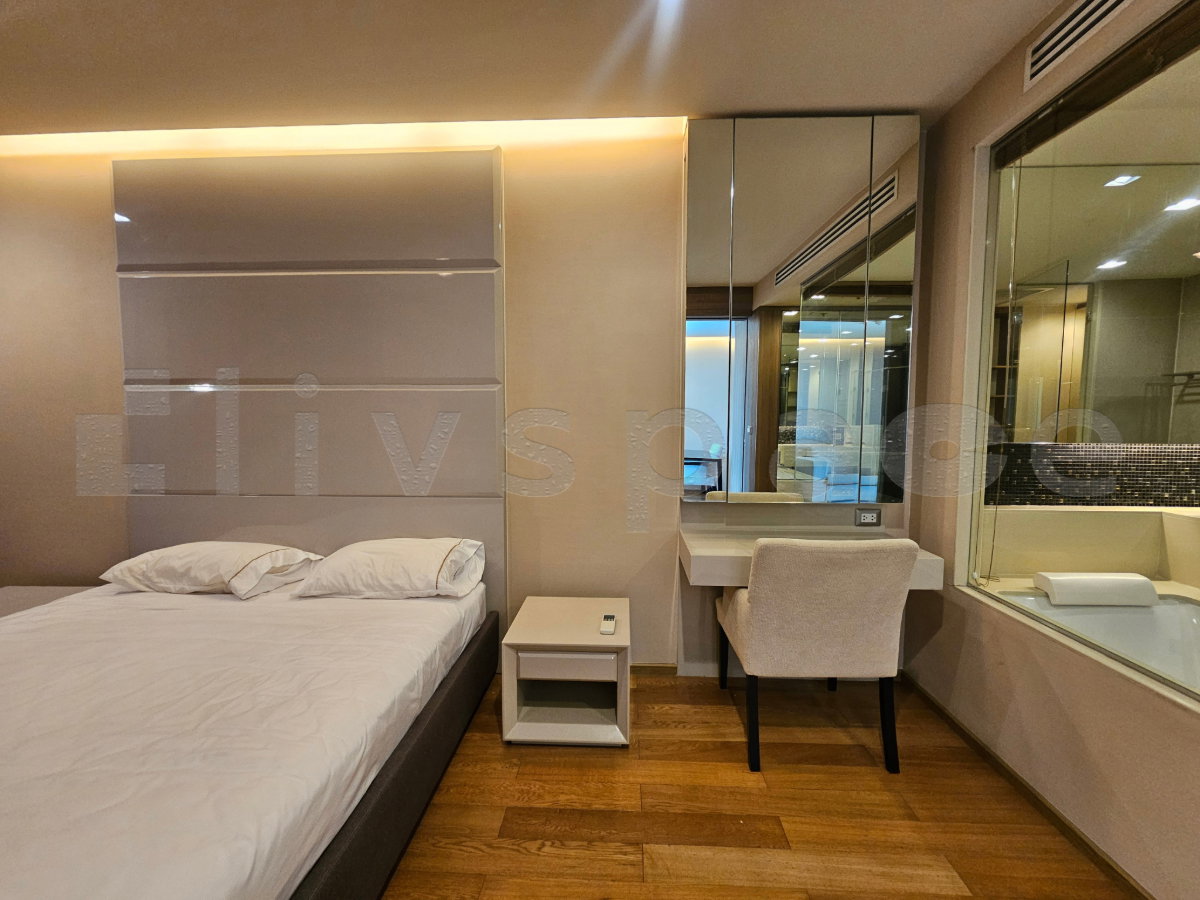 รูป ▚ LH203ツ ให้เช่า: The Address Sathorn 1BR 56.07sqm. 35K ✨ ห้องไซส์ใหญ่ราคาดีที่สุด คอนโดหรูระบบสแกนหน้า ใจกลางสาทร 🏙️ - รูปที่ 6/10