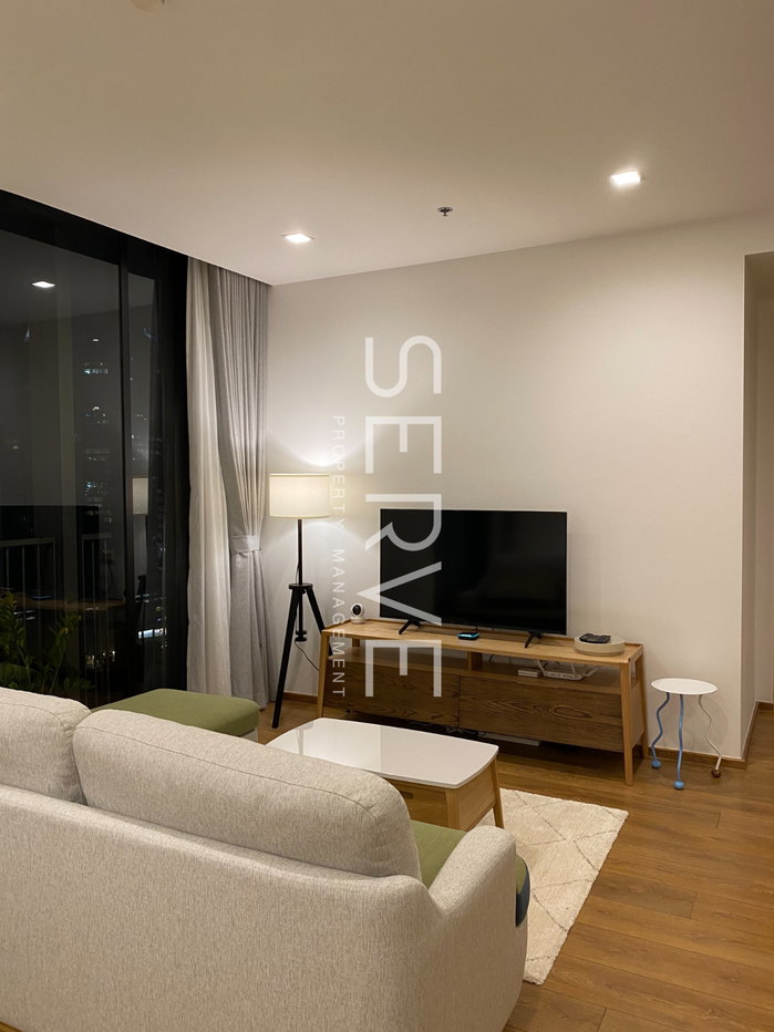 รูป 2 นอน มีอ่าง 69 ตร.ม. ชั้นสูง 25+ วิวดี ทำเลดี คอนโดใกล้ BTS พร้อมพงษ์ 500 ม. ที่ Noble BE33 / ให้เช่าคอนโด - รูปที่ 4/10