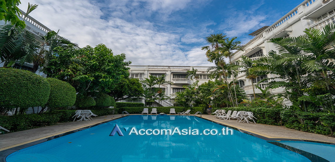 รูป 🔼🔽 AccomA 📩 Pet friendly,Common Pool 4 BR Townhouse @House in garden compound with pool (AA30572) - รูปที่ 1/20