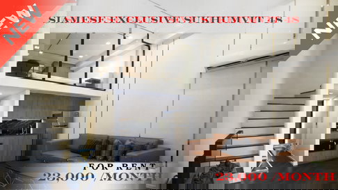 🍀🍀🍀Prime condo location 🚆ให้เช่า📌ไซมิส สุขุมวิท 48 ✨BTS อ่อนนุช(Line:@rent2022)✨พร้อมเข้าอยู่🌼A00664