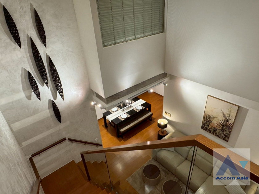 picture 🔼🔽 AccomA 📩 Fully Furnished,Duplex Condo 2 BR Condominium @The Sukhothai Residence (AA45181) - 3/12