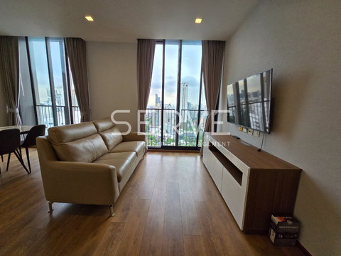 🔥50K🔥 2 Beds with Bathtub 70.35 sq.m. High Fl. 20+ Good Location Close to BTS Phrom Phong 500 m. at Noble BE33 Condo / For Rent