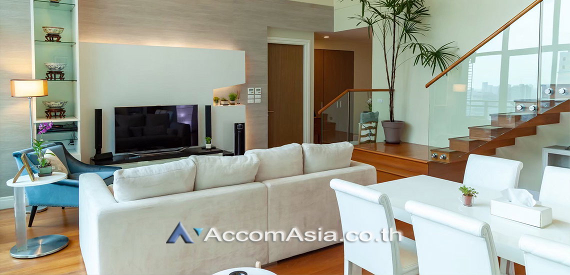 รูป 🔼🔽 AccomA 📩 Duplex Condo 3 BR Condominium @Bright Sukhumvit 24 (AA30612) - รูปที่ 3/14