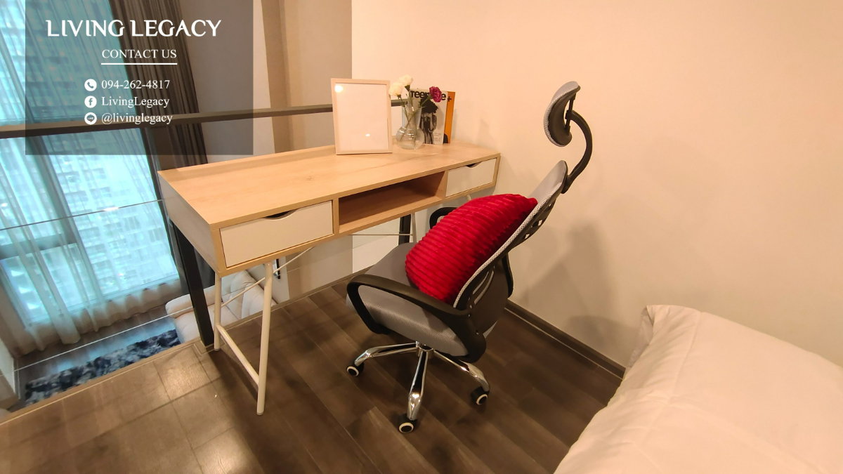 รูป TCPB86 ให้เช่าคอนโด Knightsbridge Space Rama 9 39 ตร.ม. ชั้น 21 line id : @livinglegacy - รูปที่ 8/22