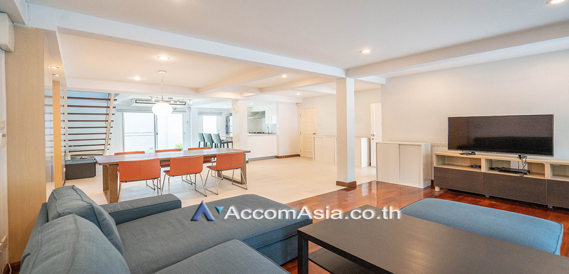 รูป 🔼🔽 AccomA 📩 Common Pool 3 BR House @Ekkamai Cozy House with swimming pool (AA30960) - รูปที่ 4/14