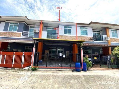 TOWN HOUSE 21 Sq.w. Phan Thong Chonburi for 2.5M