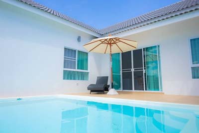 รูป ขาย พูลวิลล่า หนองแก๋ว ย่านหางดง ใกล้กาดฝรั่ง ,ตลาดหางดง - รูปที่ 7/8