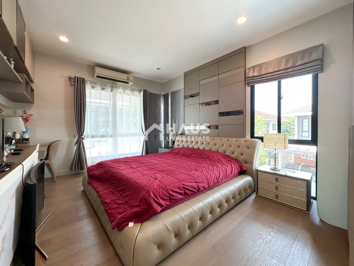 รูป 🔥 โคตรแรร์! ห้องนอนล่างมีน้ำในตัว (แปลงมุมแต่งครบ+มีห้องแม่บ้าน) 🔥 ขายบ้านเดี่ยว เศรษฐสิริ จรัญฯ - ปิ่นเกล้า 🔥 / 4 ห้องนอน #HRP1052 - รูปที่ 18/20