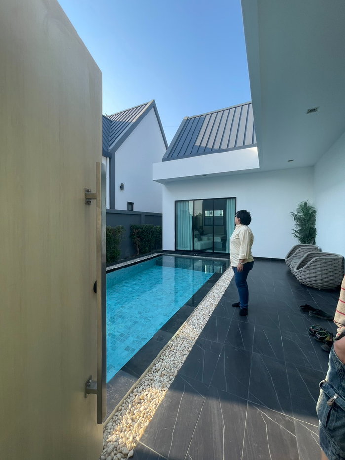 รูป บ้านเดี่ยวพูลวิลล่าชั้นเดียว  บนทำเลเมืองพัทยา ใกล้ทางด่วนมอเตอร์เวย์  ใกล้โรงเรียนนานาชาติ - รูปที่ 6/22