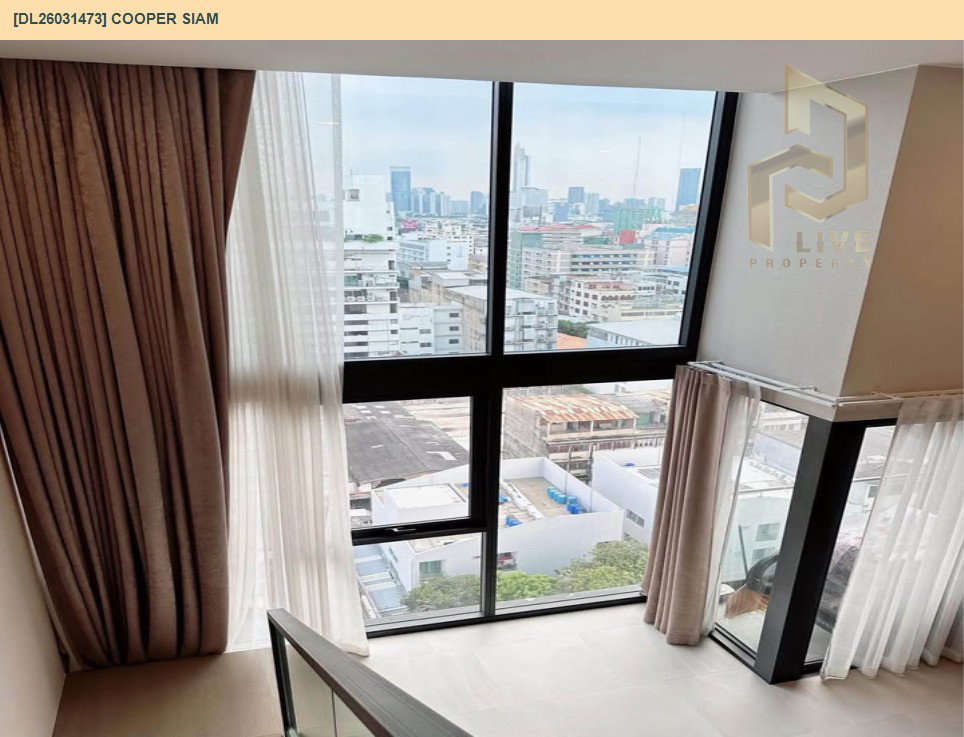 รูป DL26031473 ให้เช่าคอนโด คูเปอร์ สยาม (Cooper Siam) ใกล้ BTS สนามกีฬาแห่งชาติ พร้อมเข้าอยู่ โทรด่วน 0653619502 LineID @897iyzll - รูปที่ 5/12