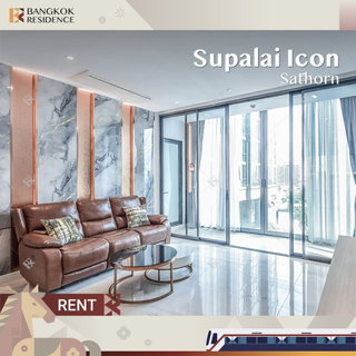 รูปภาพ  Condo For Rent💎 Supalai Icon Sathorn, near BTS Chong Nonsi, 100K 2BR 91sqm 🧸 Beautiful Room, Fully Furnished 