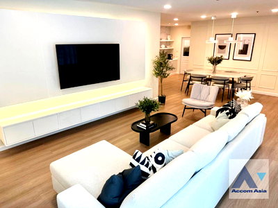 Condos for rent ‎Rajavithi Hospital : 🔼🔽 AccomA 📩 Pet friendly 3 BR Condominium @Grand Langsuan (21237)