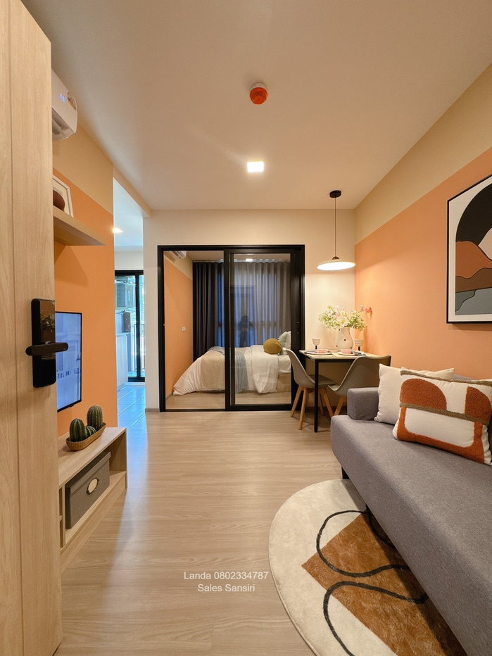 รูป 💥New Condo ใกล้ ม.ธุรกิจบัณฑิตย์ Vay ชินเขต 1 ห้องนอน ขนาด 24 ตรม เริ่ม 1.79 ลบ💥 - รูปที่ 2/8