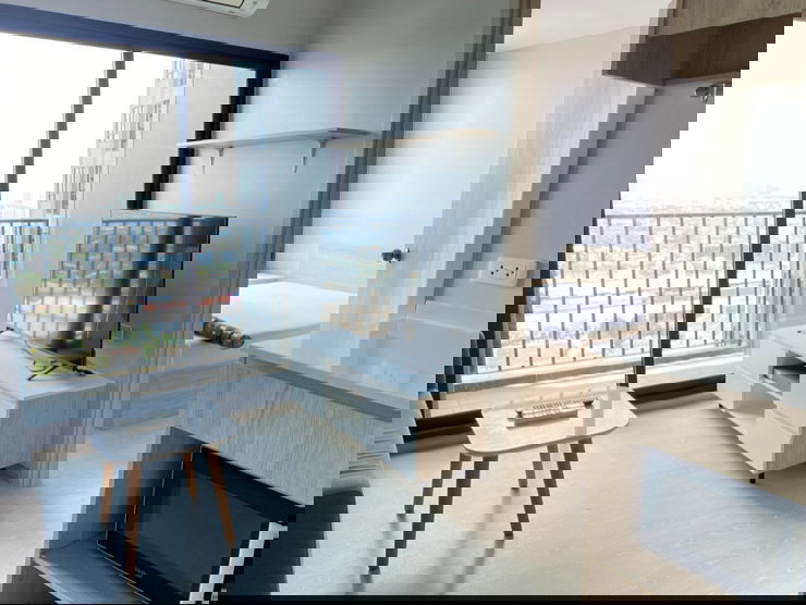 รูป ให้เช่า ✨ นิว โนเบิล ศรีนครินทร์ - ลาซาล 🔥 Line ID @034etfin 📲 1 ห้องนอน 1 ห้องน้ำ ✨ MRT ศรีลาซาล 💛 - รูปที่ 3/28