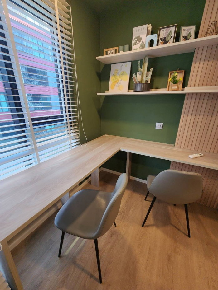 รูป 🏡 ให้เช่า Kave TU 9,000฿💖 ✨ ตึก D ชั้น 3 วิวสระสวย - รูปที่ 5/12