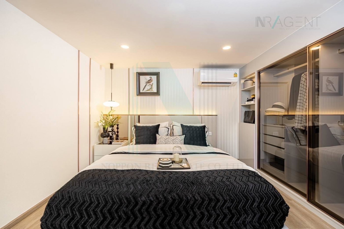 รูป ให้เช่าคอนโด โซ ออริจิ้น เกษตร อินเตอร์เชนจ์ อาคาร 1 ชั้น 17 Duplex ขนาด 37 ตรม ใกล้ BTS ม.เกษตร - รูปที่ 2/8