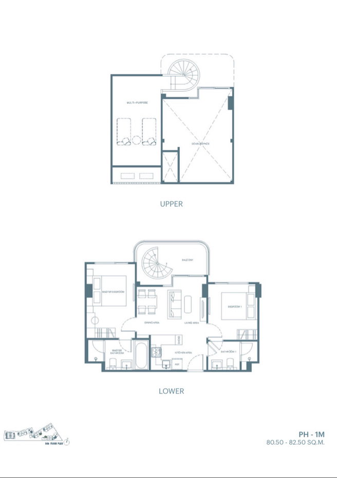 รูป 🏙️ Luxury Penthouse 80 ตร.ม. @ Canvas Cherngtalay ห้องสวย ฟีลโรงแรม 5 ดาว💫 - รูปที่ 13/13