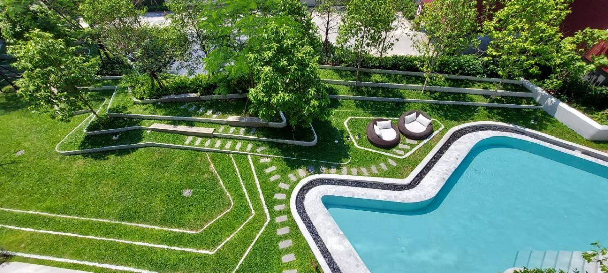 รูป 🏡 ให้เช่า Kave TU 9,000฿💖 ✨ ตึก C ชั้น 4 วิวสระสวย - รูปที่ 2/10