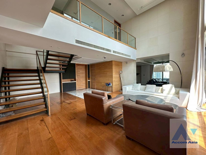 รูป 🔼🔽 AccomA 📩 Pet friendly,Penthouse,Huge Terrace,Duplex Condo,Double High Ceiling 4 BR Condominium @Aequa Residence Sukhumvit 49 (AA45818) - รูปที่ 3/20