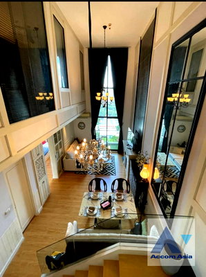 Condos for rent : 🔼🔽 AccomA 📩 Fully Furnished,Duplex Condo 2 BR Condominium @Villa Asoke (AA41410)