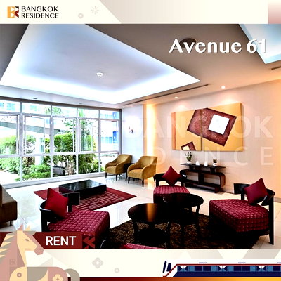 Condos for rent : Condo For Rent ✨ Avenue 61, near BTS Thonglor 45K 2BR 107sqm, Newly Renovated, Pool View, Large Unit🌊