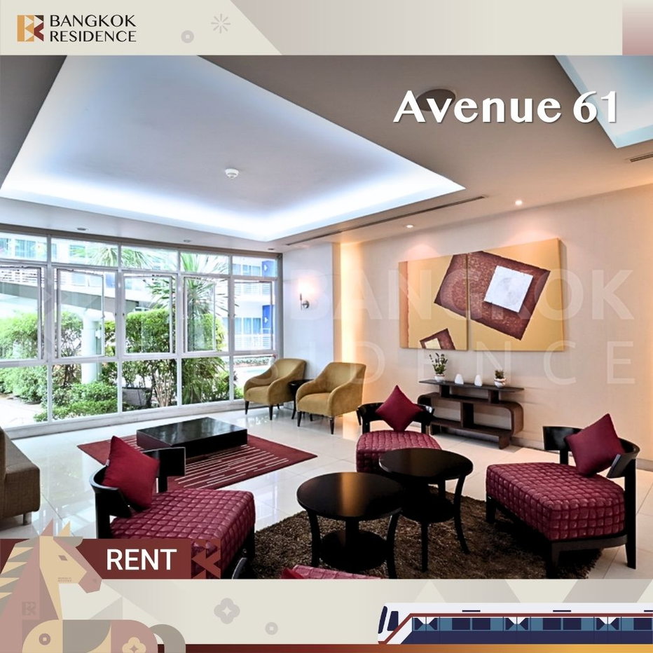 รูป คอนโดให้เช่า✨Avenue 61 ใกล้ BTS ทองหล่อ 45K 2นอน 107ตรม รีโนเวทใหม่ ห้องใหญ่ วิวสระ 🌊 - รูปที่ 1/6