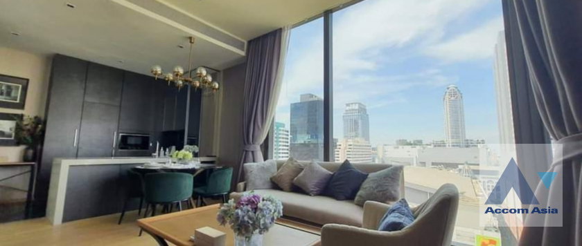 picture 🔼🔽 AccomA 📩 Corner Unit 2 BR Condominium @28 Chidlom (AA40421) - 1/8