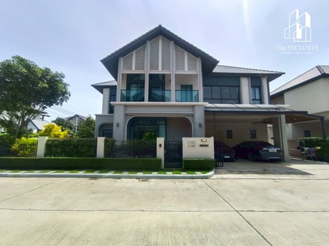 ขายบ้านเดี่ยว Bangkok Boulevard Westgate แบบ Marseille หลังใหญ่ บนทำเลทองใกล้ Central Westgate และรถไฟฟ้าสายสีม่วง