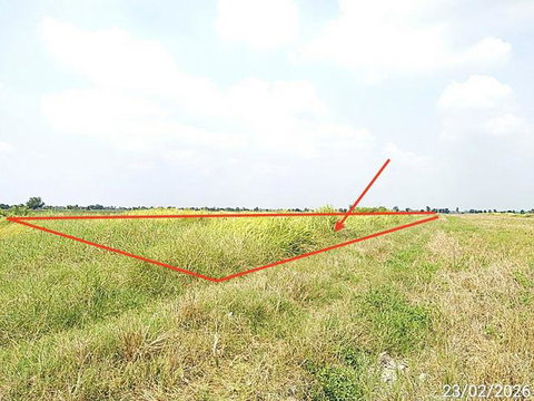 ที่ดินว่างเปล่า 2000 ตร.วา บางน้ำเปรี้ยว ฉะเชิงเทรา 2M