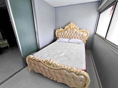 เช่าคอนโด ปากเกร็ด นนทบุรี : เช่าคุ้มสุดห้องแต่งใหม่ ป๊อปปูล่า คอนโด ชั้น 15 วิวนอก ราคาเพียง 6,500.-