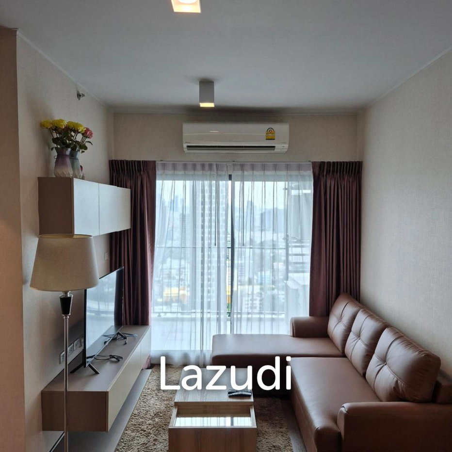 รูป 54.0 ตร.ม.  2 ห้องนอน  2 ห้องน้ำ คอนโดสำหรับ เช่าใน บางจาก - รูปที่ 3/7