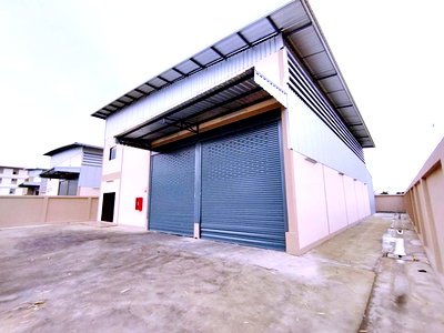 เช่าโรงงาน นิคมมหาราชนคร : โกดัง 375–415 ตรม. Stand Alone DO HOME ดูโฮม มหาชัย 800ม.ให้เช่า ถ.บ้านแพ้ว ทำเลศักยภาพ สมุทรสาคร ขนาดอาคาร บนที่ดิน 200 ตรว.