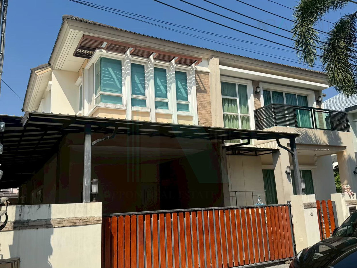 รูป 📌 ขายบ้านเดี่ยว โครงการ บางกอกบูเลอวาร์ด รัชดา - รามอินทรา 2 ชั้น 3 ห้องนอน 4 ห้องน้ำ - รูปที่ 1/8